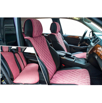 Купить Накидки на сиденья автомобиля летние BULLET PLUS розовый